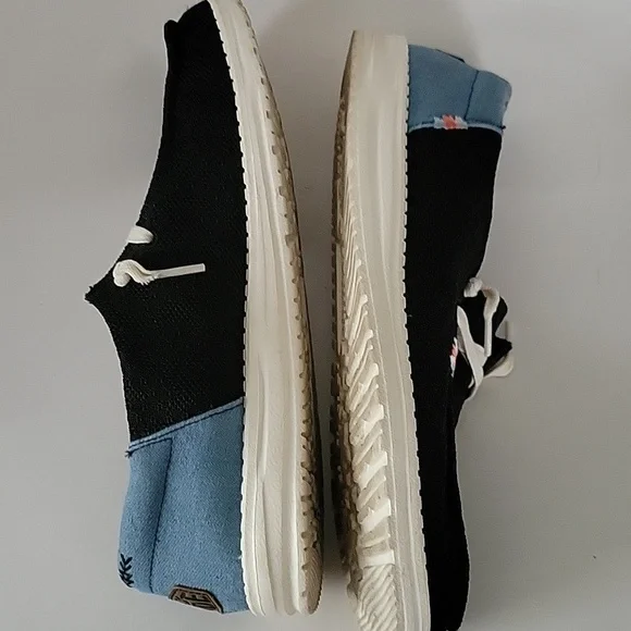 Hey Dude Wendy Boho Black Womens Shoe Sz 11 - Picture 6 of 10